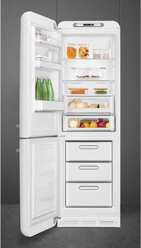 Produktbild Smeg Kühl-Gefrierkombination FAB32LWH5 Weiss, Links (331 l)