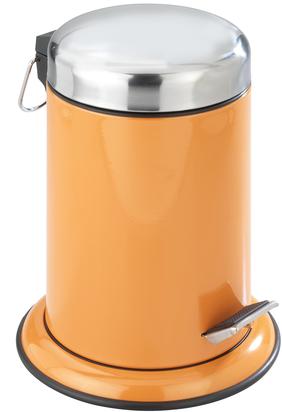 Actual product image Wenko Retoro Orange pedal bin (3 l)