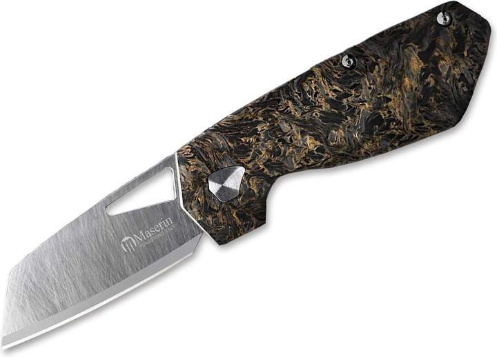 Maserin 373 Knife Tungsten CF Vert (8 cm)