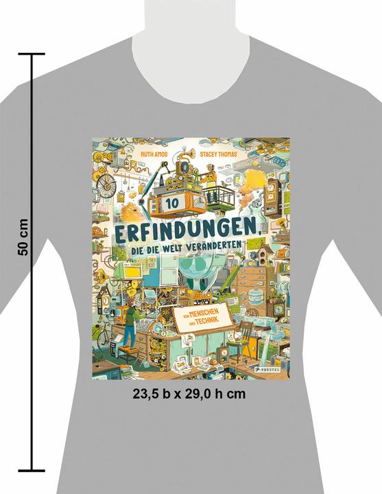 Produktbild Zehn Erfindungen, die die Welt veränderten (Deutsch, Stacey Thomas, Ruth Amos, 2024)