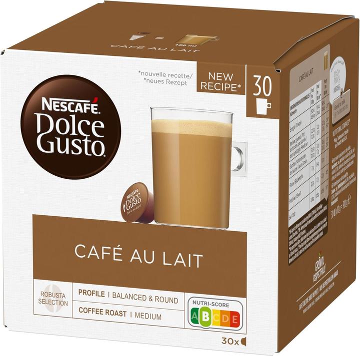 Nescafé Dolce Gusto Café Au Lait (30 x Port.)