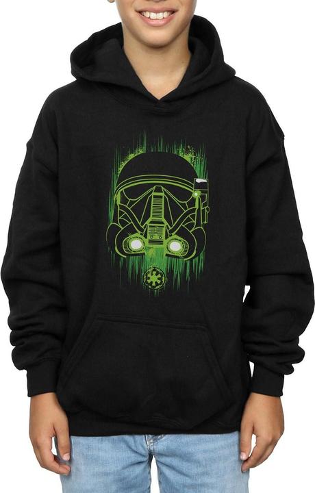 Produktbild Star Wars Rogue One Death Trooper Green Helmet Kapuzenpullover Jungen (128)