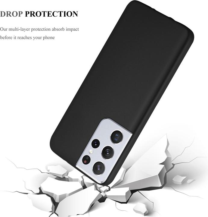 Image du produit Cadorabo TPU Matt Metallic Cover (Samsung Galaxy S22 Ultra)