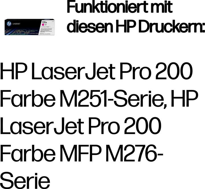 Actual product image HP 131a (M)