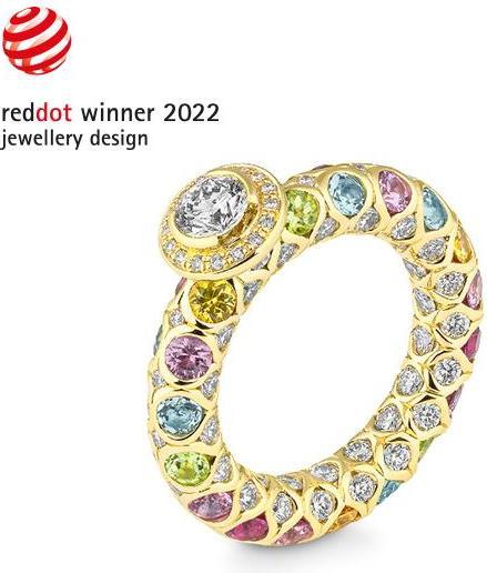 Immagine prodotto Breuning ANELLO - ED.TOP.HELL/Brilliant (60, Oro 750/18 K)