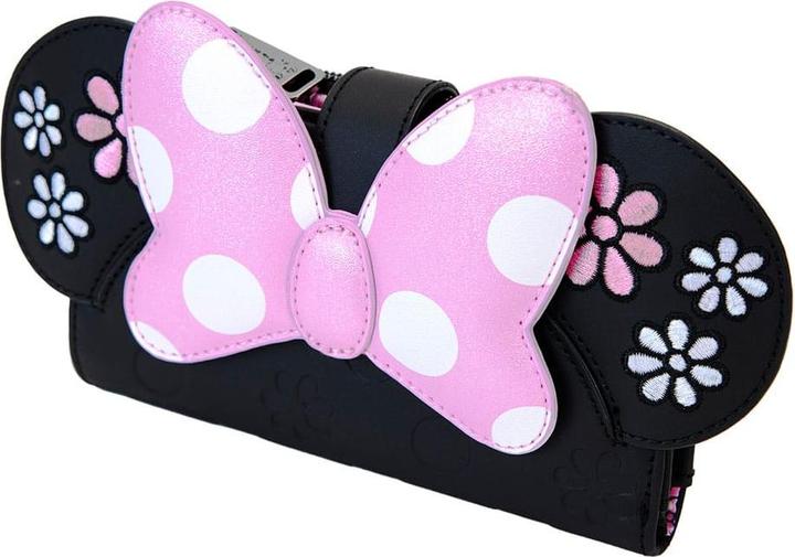 Produktbild Loungefly Disney by Geldbeutel Minnie Floral Rock the Dots Flap