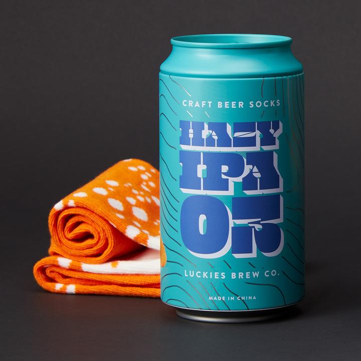 Actual product image Luckies Craft Beer Socks - Hazy Ipa (Single pack, 41 - 45)