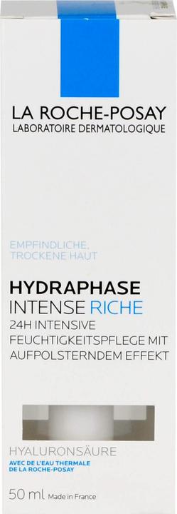 Actual product image La Roche Posay Hydraphase Intense Riche (50 ml, Day cream)