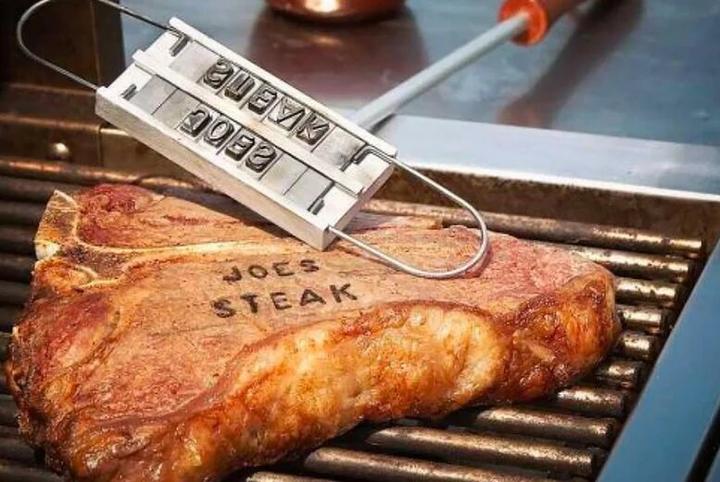 Immagine prodotto PhoneLook Fer à marquer viande et légumes pour gril Branding Iron Cow-boy BBQ à l'américaine