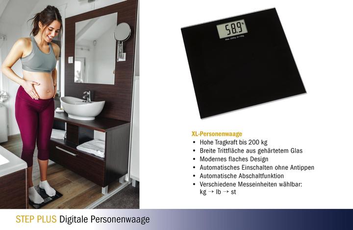 Immagine prodotto TFA Bilancia pesapersone digitale Step Plus (200 kg)