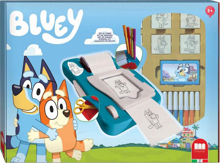 Productafbeelding Multiprint Bluey sticker machine set