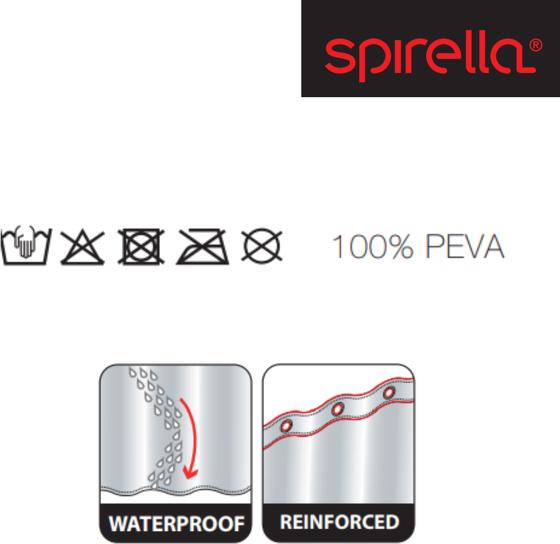 Produktbild spirella Dana (180 x 200 cm)