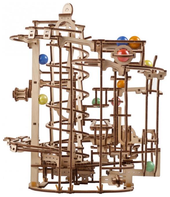 Produktbild Ugears Murmelbahn mit Spiralaufzug
