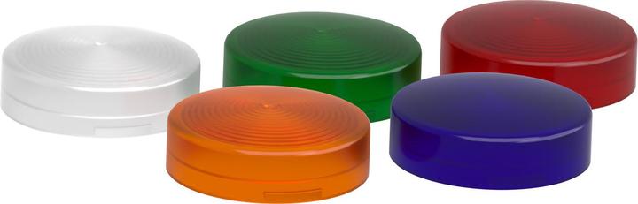 Actual product image Schneider Electric Indicator lamp, Ř 22, round, spherical cap, 5 ZB4BV003