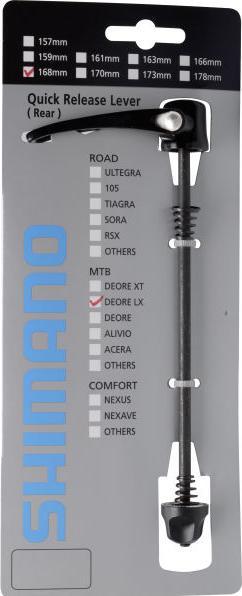 Shimano Quick release complete for FH-T670 168 mm black