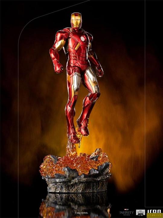 Produktbild Iron Studios ST Marvel Infinity Saga : Iron Man NY Battle 1/10 28cm