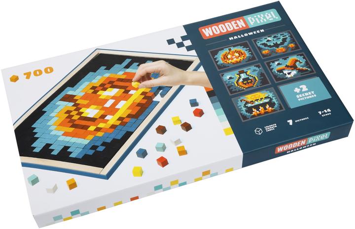 Actual product image Cubika Wood masaik Halloween