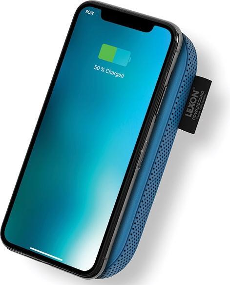 Image du produit Lexon Powersound Powerbank indukcyjny 5000 mAh z głośnikiem bluetooth ciemnoniebieski/dark blue LA12 (5000 mAh)