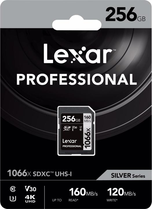 Produktbild Lexar SDXC Card 256GB Professional 1066x UHS-I V30 U3 (256 GB, SDXC, U1, UHS-I)