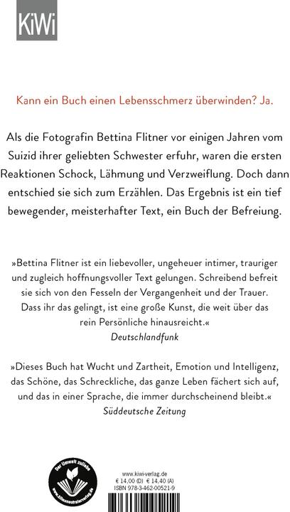 Produktbild Meine Schwester (Deutsch, Bettina Flitner, 2023)