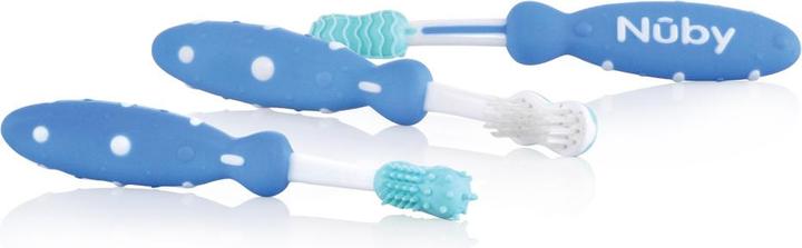 Immagine prodotto Nuby Set di 3 spazzolini da denti (Morbido, 3 x)