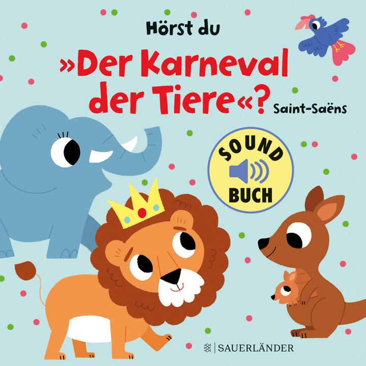 Immagine prodotto Sentite "Il carnevale degli animali"? (libro sonoro) (Tedesco, Billetta marionetta)