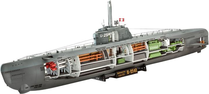 Revell Sottomarino tipo XXI con interno