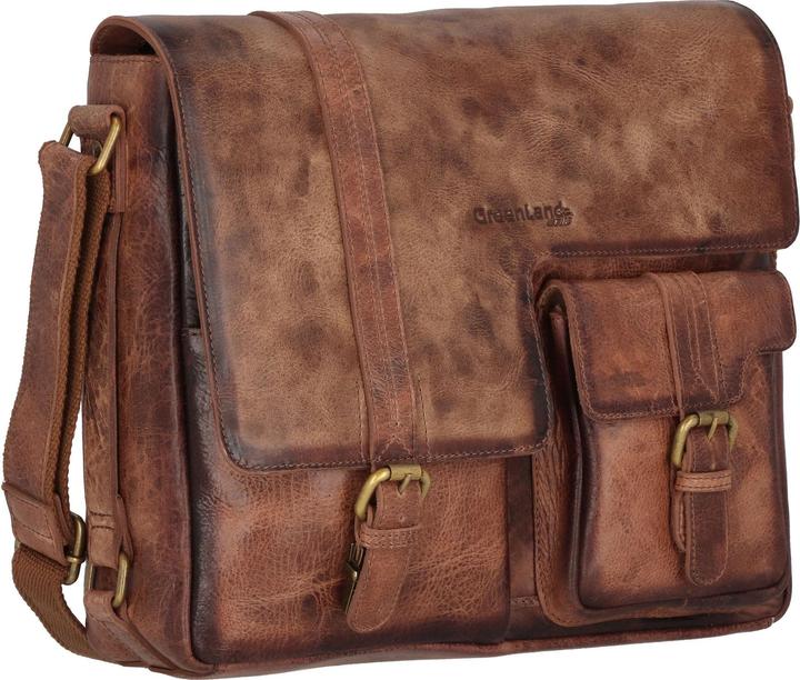 Immagine prodotto Greenland Nature Mascu & Line borsa a tracolla in pelle 30 cm