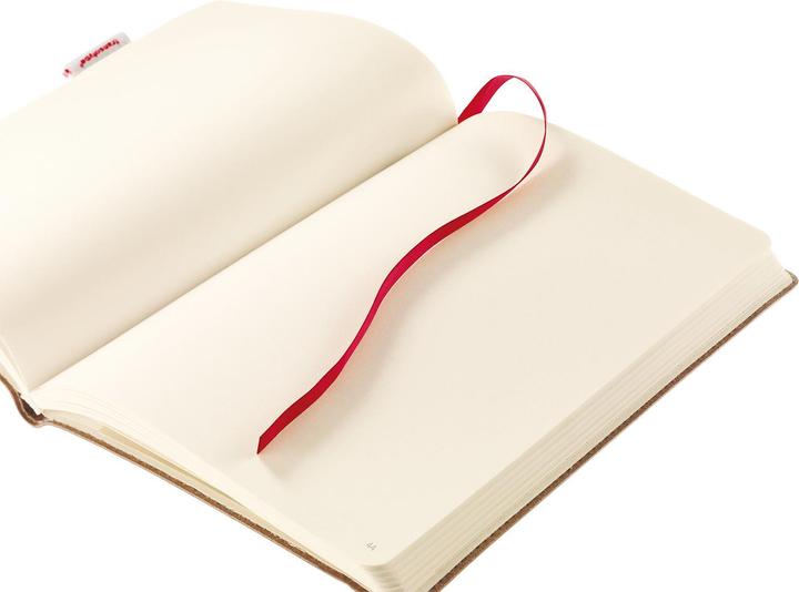 Actual product image Transotype senseBook RED RUBBER (A6, Plain, Hardcover)