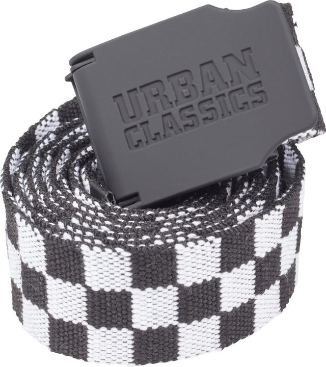 Immagine prodotto Urban Classics UC Canvas Belt Checkerboard 150cm (Taglia unica)