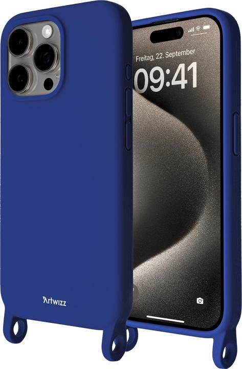 Produktbild Artwizz HangOn Case Silicone + Charge (Apple iPhone 15 Pro Max)