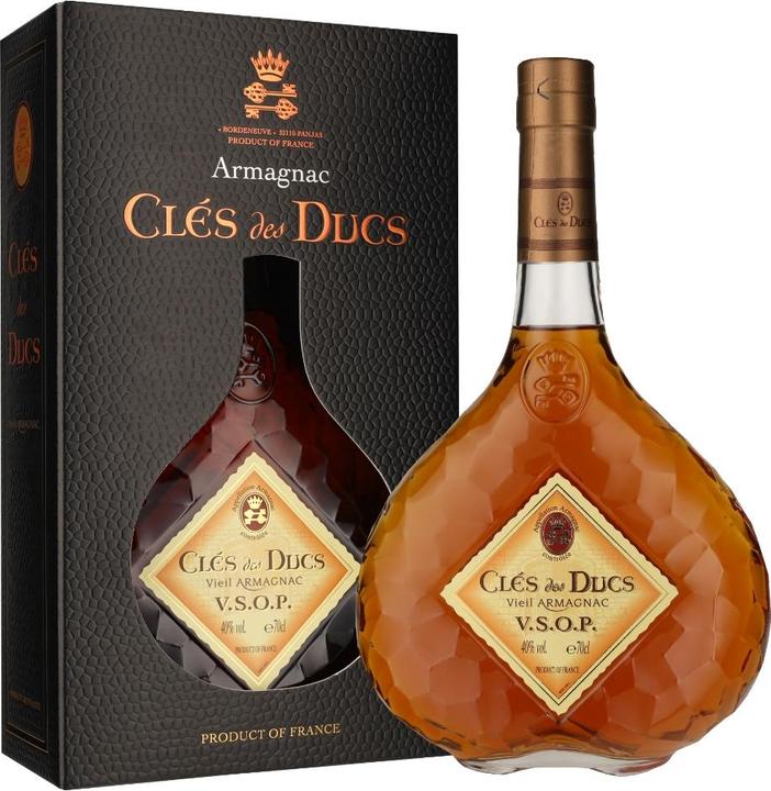Immagine prodotto Clés des Ducs Vieil Armagnac V.S.O.P. 40% Vol. 0,7l in confezione regalo