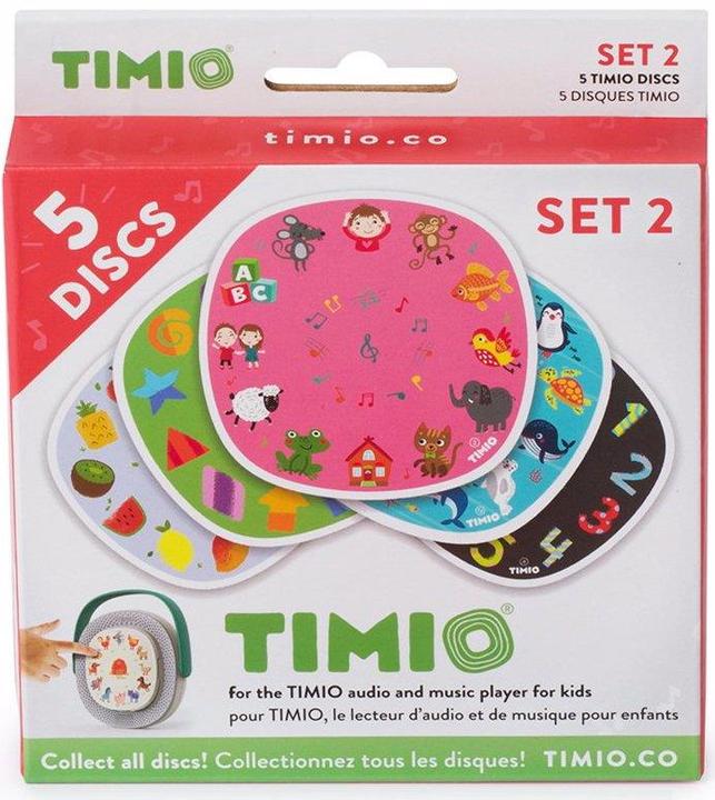Immagine prodotto Timio Set di dischi audio 2 (Francese, Italiano, Portoghese, Tedesco, Inglese, Spagnolo, Cinese, Olandese)