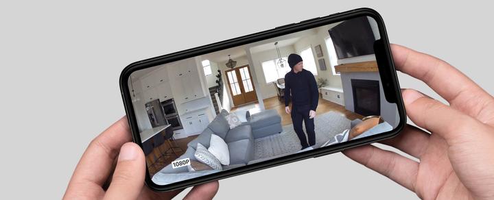 Productafbeelding Arlo Essentiële binnencamera VMC2040B (1920 x 1080 Pixels)