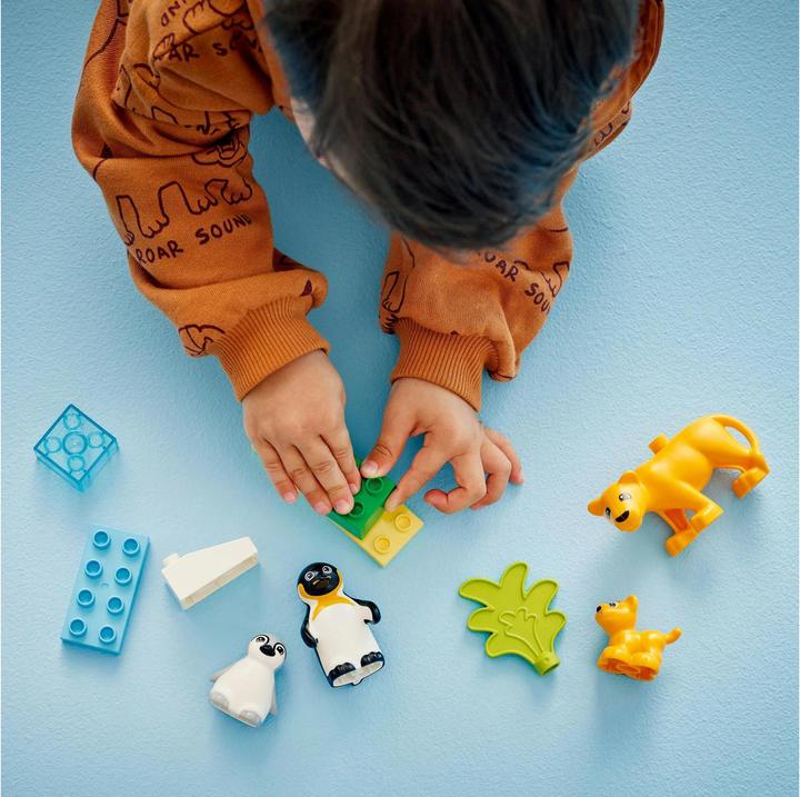 Immagine prodotto LEGO Wildtier-Familien: Pinguine und Löwen (10442)