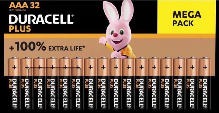 Duracell Plus (32 pz., AAA)