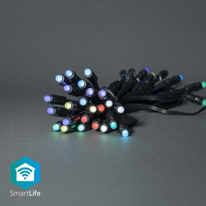 Immagine prodotto Nedis SmartLife LED decorativo | Wi-Fi | RGB | 48 LED | 10,80m | Android™ / IOS (0.23 m)