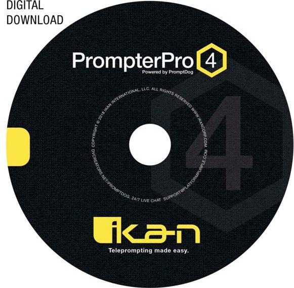 Produktbild Ikan PrompterPro 4 Software for PC & Mac