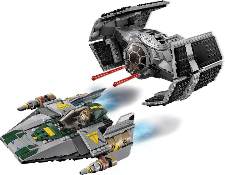 Actual product image LEGO Star Wars Vader's TIE Advanced vs. A-Wing Starfigh (75150, LEGO Star Wars)