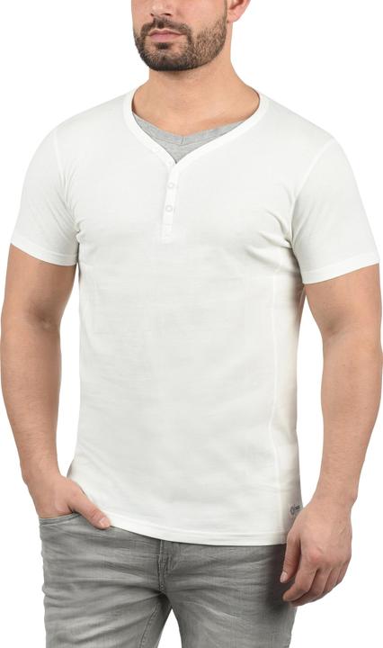 Immagine prodotto Solid Dorian T-Shirt A Maniche Corte Maglietta Da Uomo Con Collo Grandad (M)