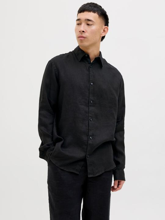 Actual product image Jack & Jones Jprcclawrence Linen L/S Shirt Sn (XS)
