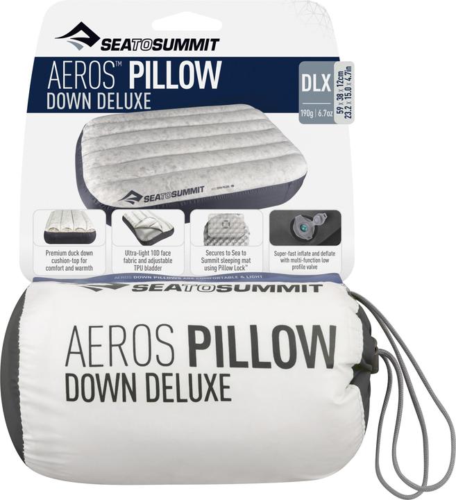 Produktbild Sea To Summit Aeros Down Pillow Deluxe (Kopf- & Nackenkissen)