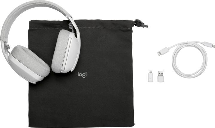 Actual product image Logitech ZONE VIBE WIRELESS MS - OFF WHITE,A00167/A00172,MFI,MS - WW (ANC, 20 h, Wireless)