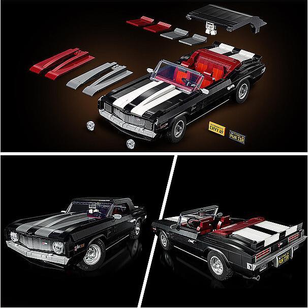 Actual product image LEGO Chevrolet Camaro Z28 (10304, LEGO Rare Sets)