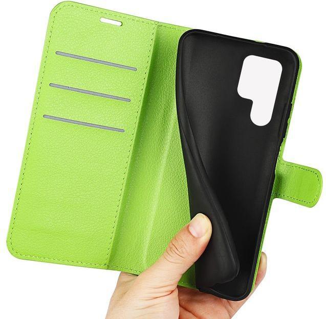 Actual product image MU Classic Litchi Leather Bookcover Series (Samsung Galaxy S23 Ultra)