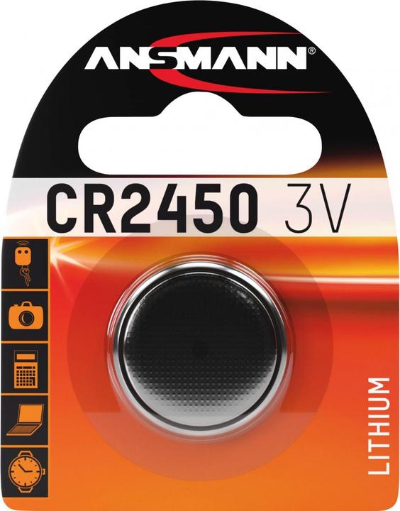 Produktbild Ansmann Cr2450 (1 Stk., CR2450, 620 mAh)