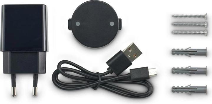 Actual product image Hama Surveillance camera, indoor WLAN camera, recording, night vision, rotatable (1920 x 1080 Pixels)