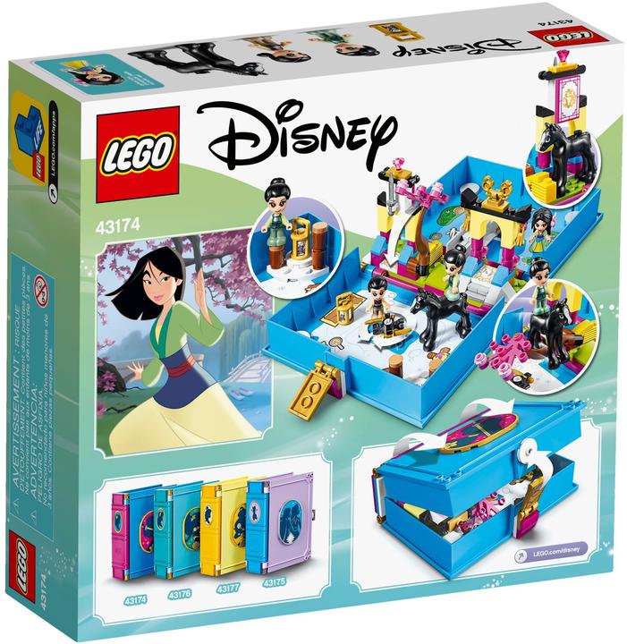 Produktbild LEGO Mulans Märchenbuch (43174, LEGO Disney)