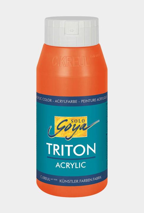 Actual product image Solo Goya Triton Acrylic (vermilion, 750 ml)