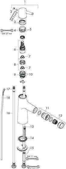 Actual product image hansgrohe Talis S